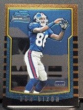 2000 Bowman Chrome Rookie Card#233 Ron Dixon New York Giants. rookie card picture
