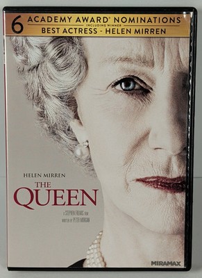 The Queen DVD VG++ Helen Mirren Free Shipping Drama