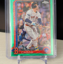 Topps Chrome Triston Casas Boston Red Sox Serial Numbered Card 28/99