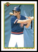 Mark Grace 1990 Bowman #29 Chicago Cubs MLB READ FREE SHIPPING AutographDen