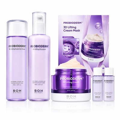 BIOHEAL BOH Probioderm 3D Skincare Set Toner Emulsion Cream K-Beauty