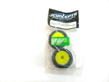 JCONCEPTS 4004-2221 Ellipse Tires Rear Mounted Yellow Wheels - Green Compound