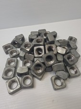 (52) Galvanized 5/8-11 Square Nut - Coarse Thread
