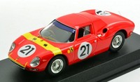 Best Model 1/43 Ferrari 250 Lm Winner Limburg Dachboden 1964 Statisches Modell