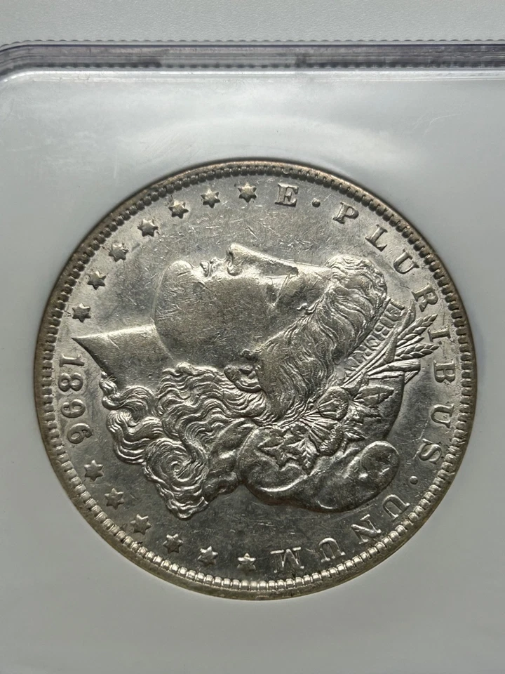1896 O Morgan Silver Dollar NGC AU50 Tougher Date Morgan - Image 4 of 4