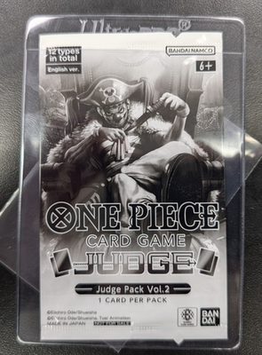 one piece card game judge pack Judge Pack Vol.2 One Piece Promo Card Sealed English