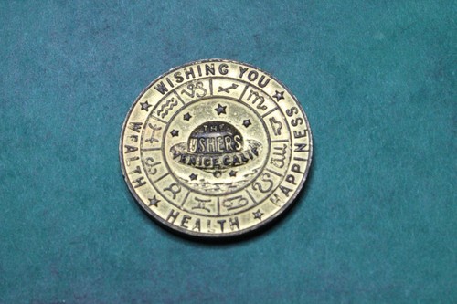 TOKEN-MEDAL-HOROSCOPE-CANCER-THE USHERS-VENICE, CALIFORNIA - Imagen 2 de 2