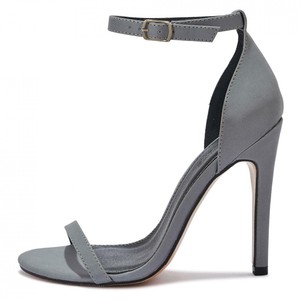 grey strappy sandals