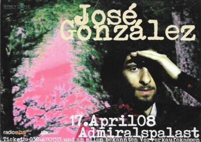 JOSE GONZALEZ  - Flyer