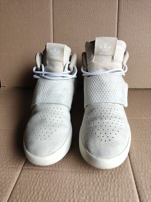 Adidas Bb5038 Adidas Tubular Invader Shoes Size UK Beige Suede Sneaker