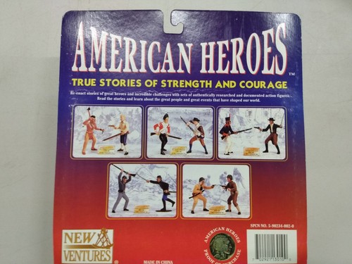 1995 American Heroes Mexican Rifleman defeats Col. William Travis Figures - 第 5/5 張圖片