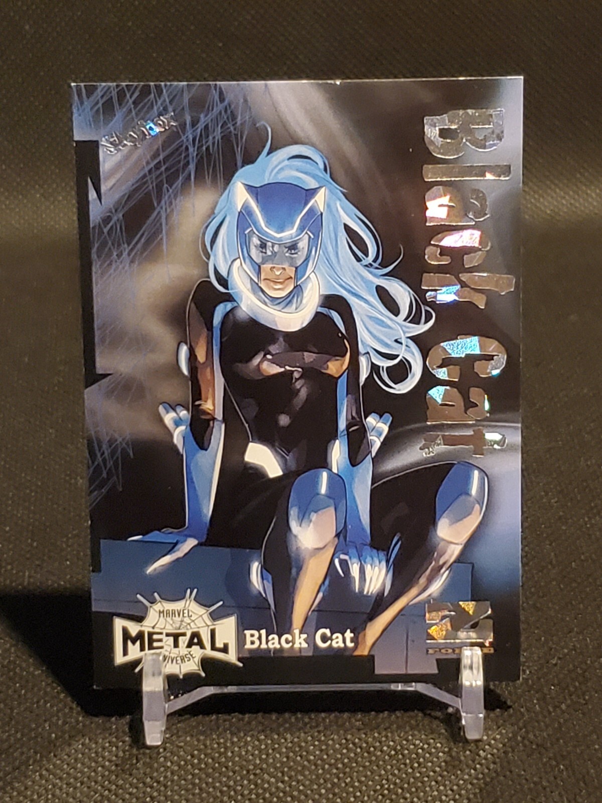 2021 Marvel Metal Universe Spider-Man Z Force Amazing Rave Z5 Black Cat 58/62