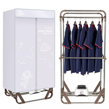 Clothes Dryer Electric Wardrobe Hot Air Dryer Double Layer Design For Apartment