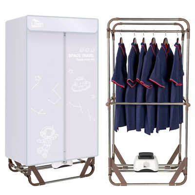 Clothes Dryer Electric Wardrobe Hot Air Dryer Double Layer Design For Apartment