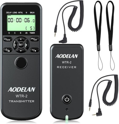 Universal 2.4G Camera Wireless Timer Remote Shutter Release For Sony