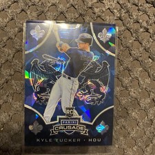 2019 Panini Chronicles CRUSADE PRIZM REF ice 1/99 rare #5 KYLE TUCKER RC  Astros