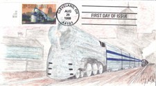 #3335 20th Century Limited Train Cole FDC (29519993335001)