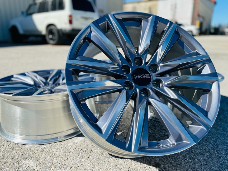 22 Chevy Silverado Tahoe Rims Wheels 2021 2022 2023 2024 GMC Sierra ...