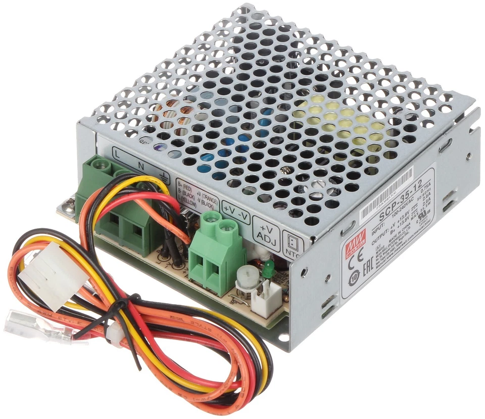 Alimentatore SCP-35-12 Mean Well Trasformatore 12v Led Centrale Antifurto Bentel - Immagine 3 di 4