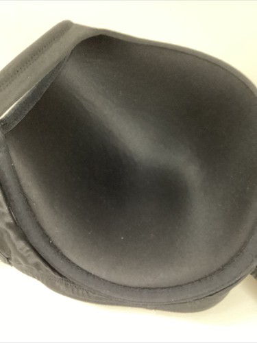 Balconette Lightly Lined Nylon Bra Plush Soft BLACK Cacique Lane Bryant NWOT - Picture 10 of 11