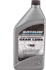 Quicksilver 858064Q01 SAE 90 High Performance Gear Lube , 32 oz, Unspecified