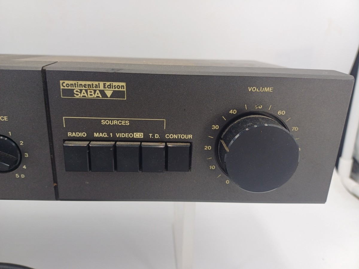SABA Continental Edison PA 9317 Stereo Integrated Amplifier
