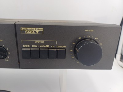 Préampli ampli stéréo - Continentale Edison SABA PA 9501 - Photo, audio & vidéo