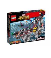 spiderman lego bridge