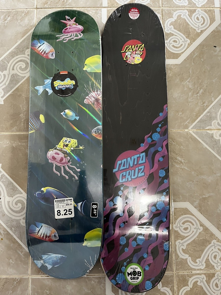Rare Limited Edition Santa Cruz SpongeBob Skateboard New | eBay