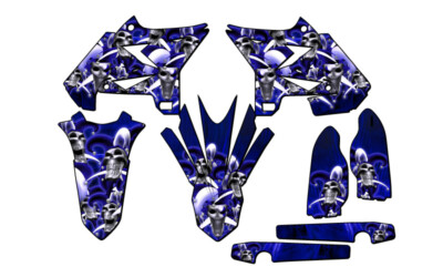 2008-2014 fits UFO RESTYLE YZ 250 2-STROKE JESTER Blue Senge Graphics Kit