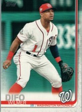 #342 Wilmer Difo Washington Nationals 2019 Topps Series 1 Baseball Card