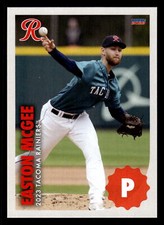 Easton McGee 2023 Choice Tacoma Rainiers #13 Tacoma Rainiers