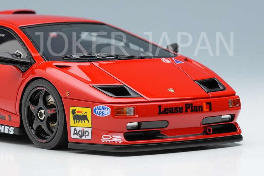Make Up EIDOLON 1/43 Lamborghini Diablo SVR Racing 1996 Red EM785D