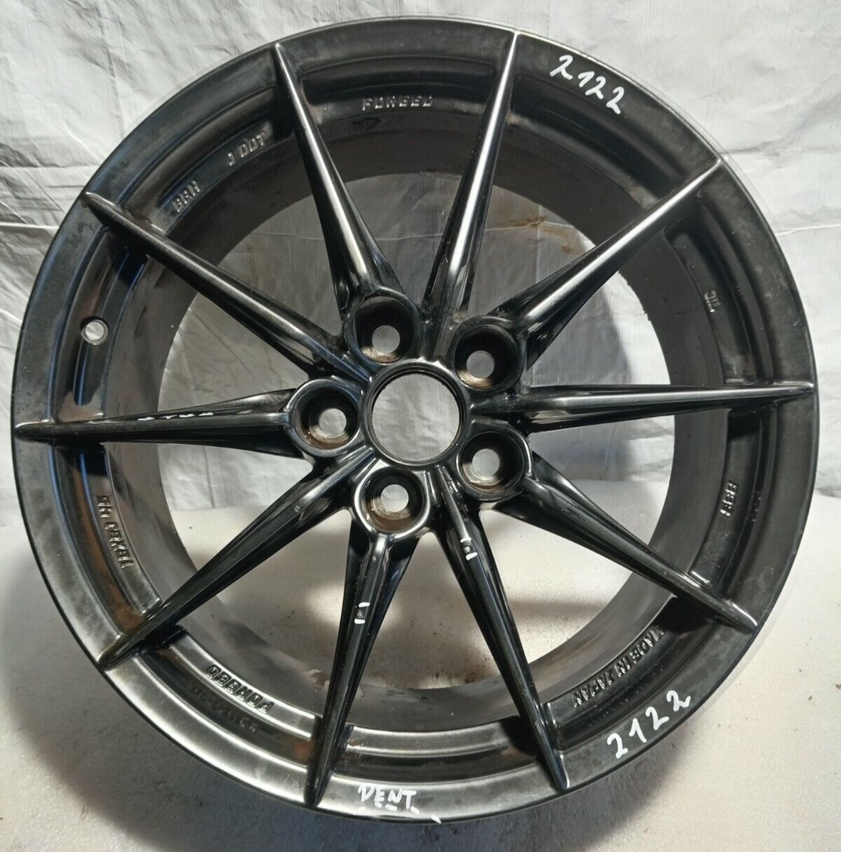 TOYOTA GR YARIS GENUINE BBS FORGED 10 SPOKE 18