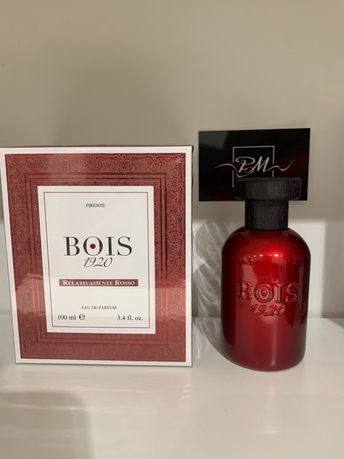 BOIS 1920 FIRENZE RELATIVAMENTE ROSSO EAU DE PARFUM 100 ML UNISEX EDP NICHE EDP