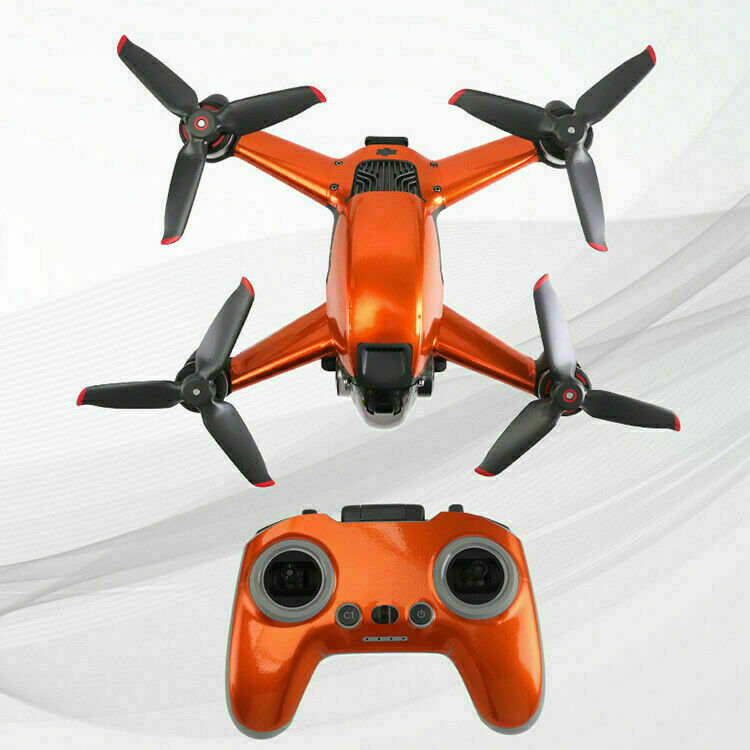 DJFEI Mavic Mini 2 Skin Adesivo Decals Set, Mini 2 Drone Decalcomania Impermeabile AntiGraffio di Protezione Guardia Skin Guard per DJI Mavic Mini 2 Drone e Telecomando (A