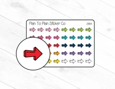 2884~~ Arrows Planner Stickers.