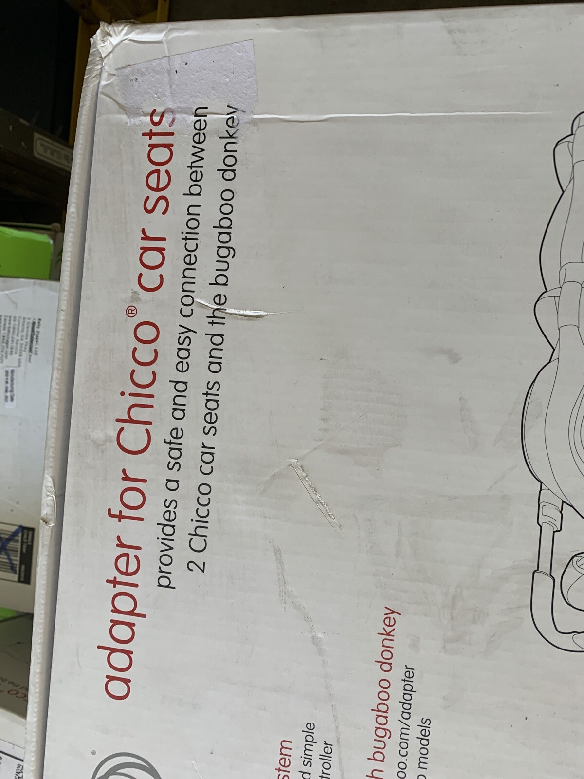 bugaboo donkey chicco car seat adapter