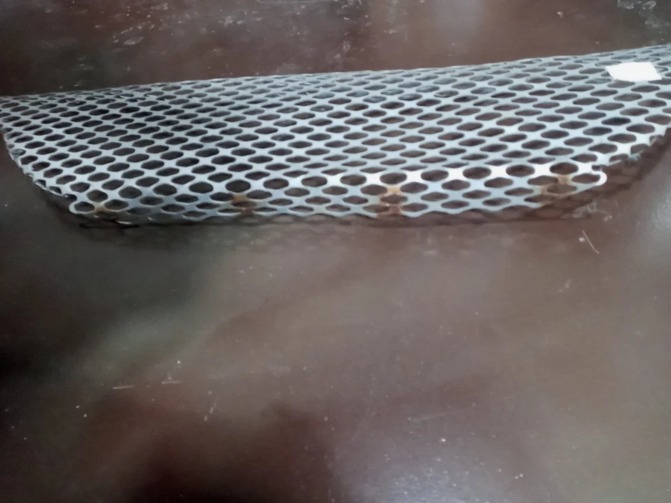 Inserto de rejilla principal de malla serie Speed de acero inoxidable satinado 1999-2004 Foto 2 de 4