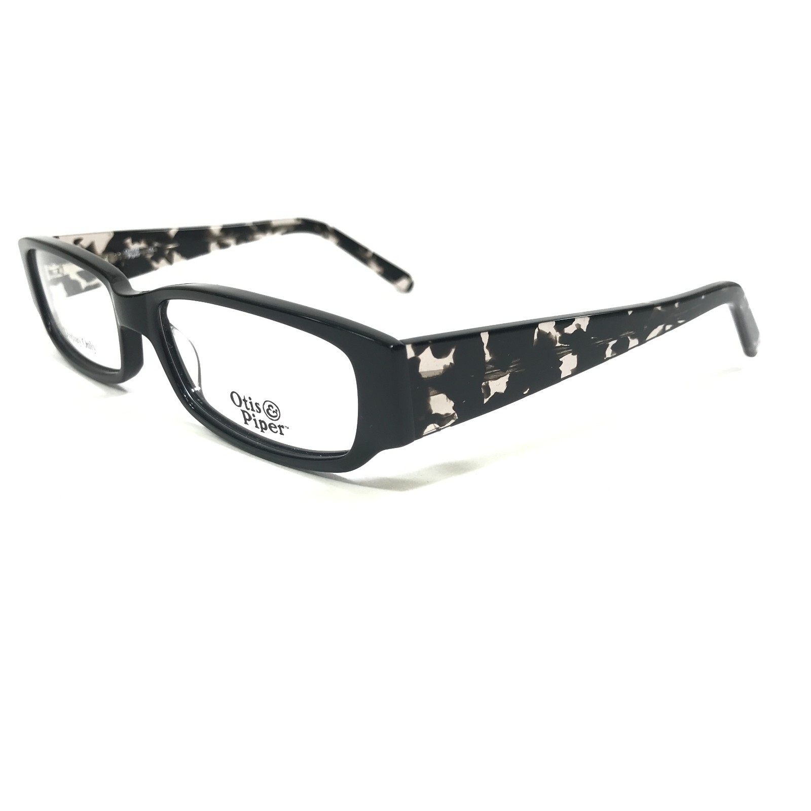 Оправа для очков Otis и Piper OP5004 001 ЧЕРНАЯ полупрозрачная прямоугольная 51-15-130