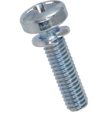 Mikuni Keihin Vergaser Schraube mit Federring M4x12 verzinkt 4 Stück