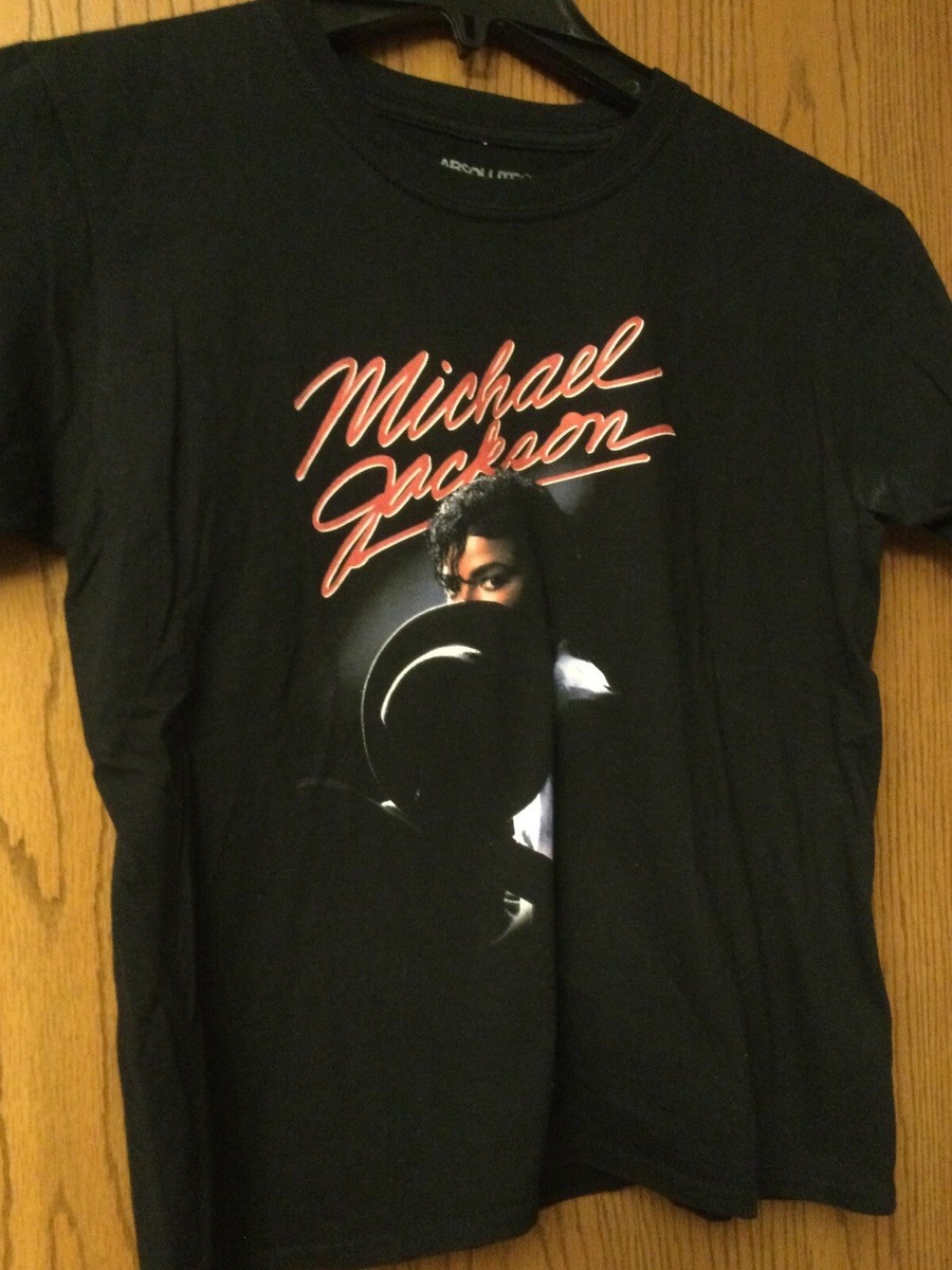 Michael Jackson - Black Shirt - Youth XL - Absolute Cult | eBay