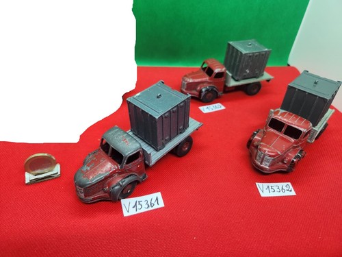 DINKY TOYS - Berliet Porte Conteneur - Réf 24 - Fabriqué en France par