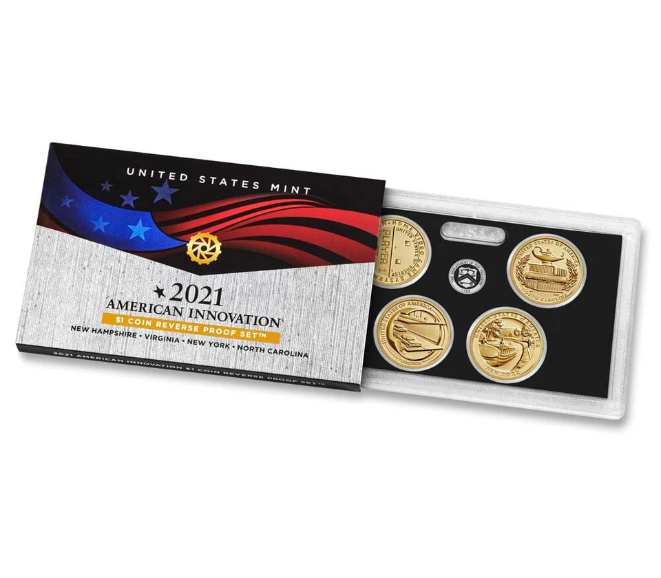 2021 American Innovation $1  Reverse Proof Coin Set - Image 4 of 4