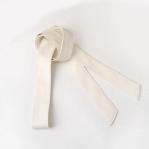 OFF WHITE Soprabito donna cintura trench cappotto vestito ecopelle autoallacciatura cintura