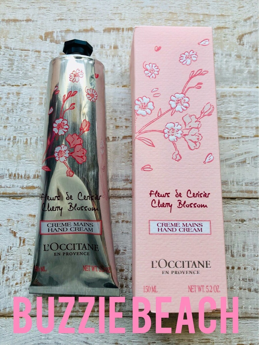 L'OCCITANE Cherry Blossom Hand Cream 5.2oz LARGER SIZE Lotion