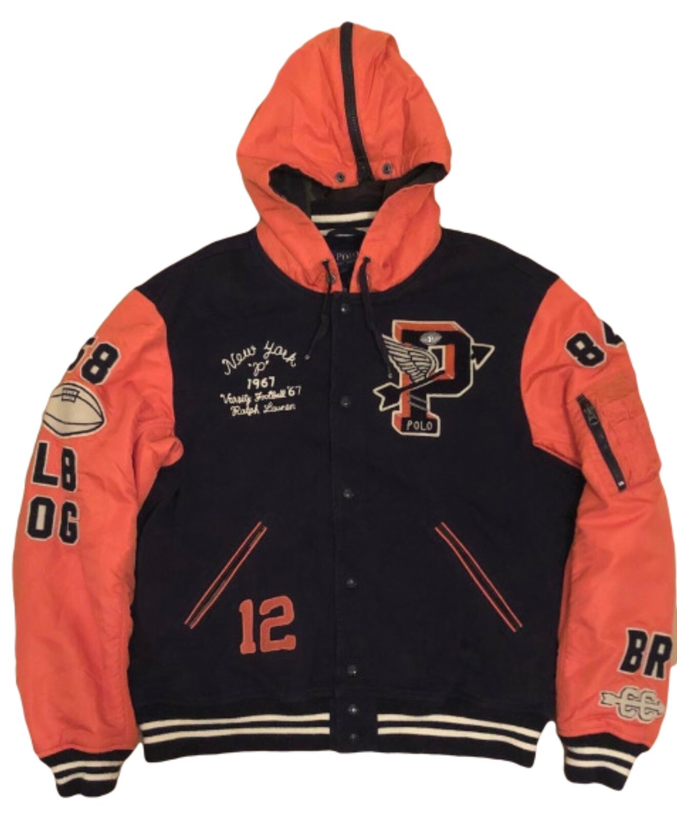 Polo Ralph Lauren Ivy League Varsity PWing Jacket eBay