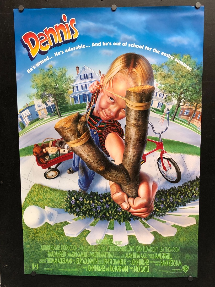 1993 DENNIS THE MENACE Rolled Movie Poster 27 x 40 | eBay