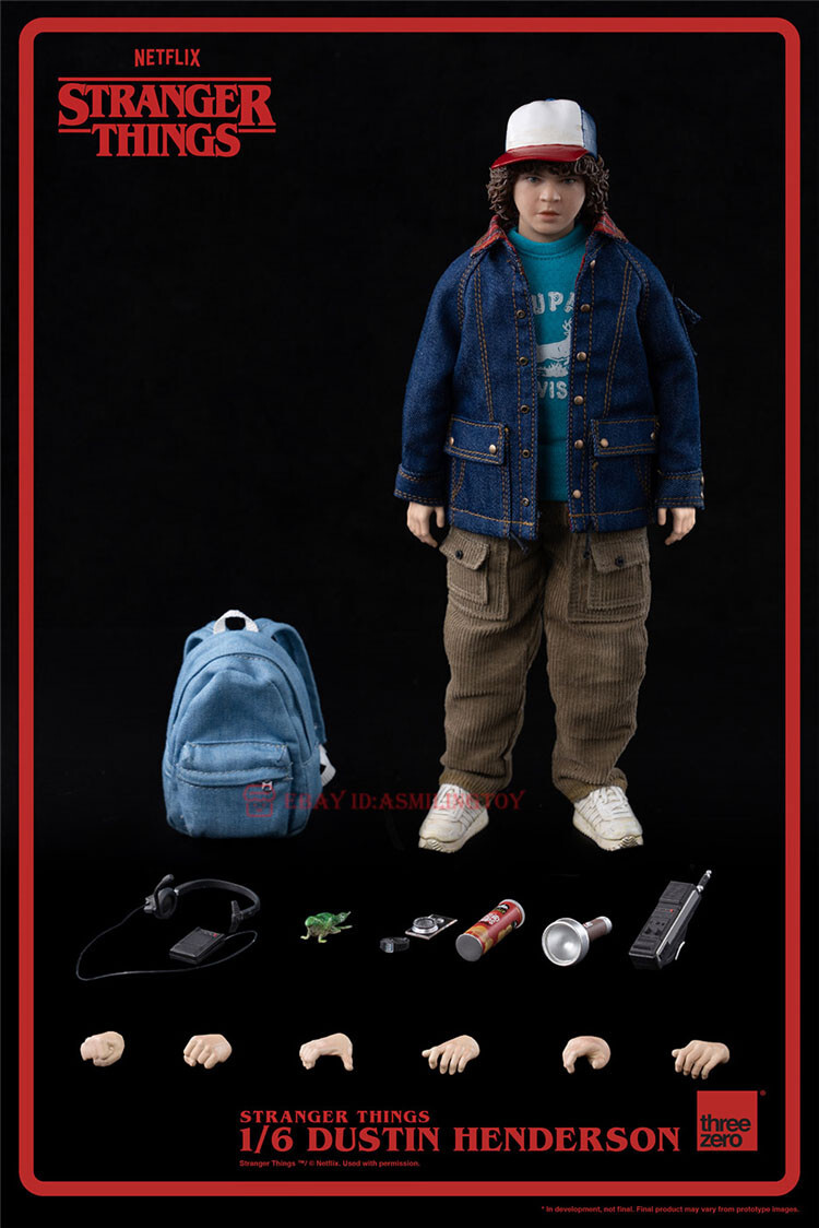 Threezero Dustin Stranger Things 1/6 Scale Collectible Action
