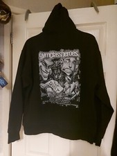 gym class heroes the quilt 2008 tour hoodie RARE!! double sided